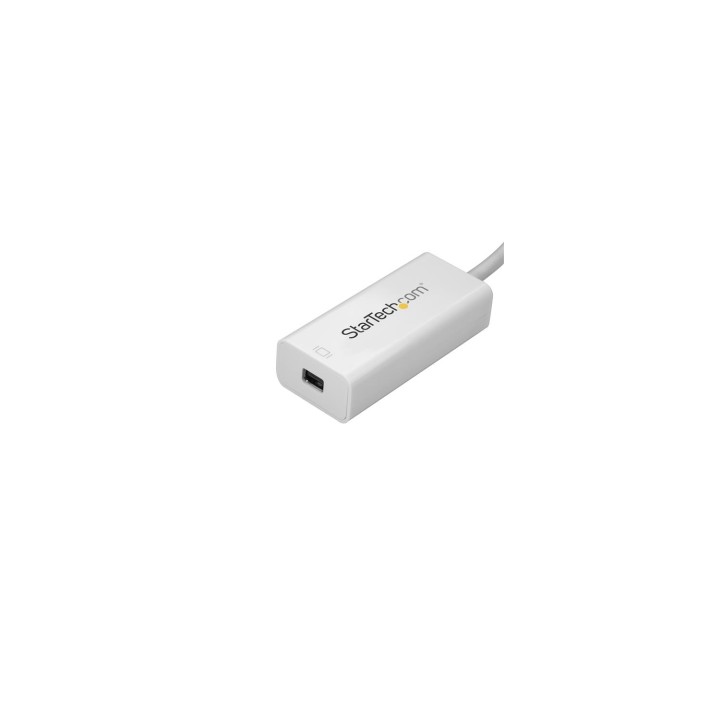 StarTech.com Adaptador USBC a Mini DisplayPort - Adaptador de VÍ­deo USB Tipo C a Mini DP - 4K 60Hz - Blanco