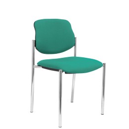 SILLA FIJA VILLALGORDO CHASIS CROMO BALI VERDE 27CRBALI456