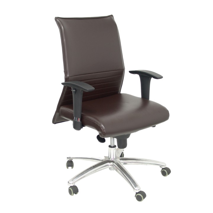 SILLON ALBACETE CONFIDENTE SIMILPIEL MARRON 207SXLSPMA