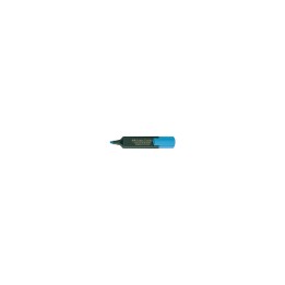 FABERCASTELL 154851 MARCADOR FLUORESCENTE PUNTA BISELADA 1 5 MM AZUL FAB154851