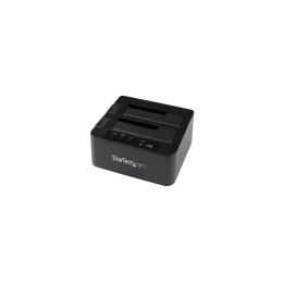 StarTech.com Base USB 3.0 y eSATA Copiadora de Unidades de Disco SATA - Clonador Autónomo SATA de 6Gbps para Copiado de Alta