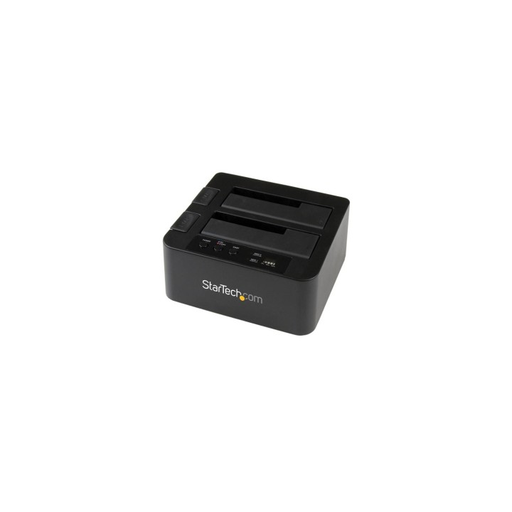 StarTech.com Base USB 3.0 y eSATA Copiadora de Unidades de Disco SATA - Clonador Autónomo SATA de 6Gbps para Copiado de Alta