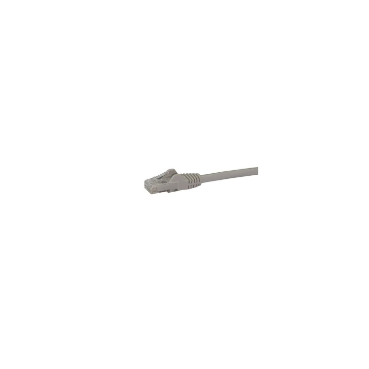 StarTech.com Cable de Red Gigabit Cat6 Ethernet RJ45 sin Enganche Snagless - 10m Gris