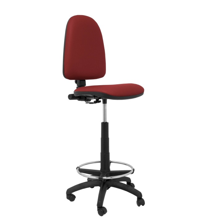 TABURETE AYNA SIMILPIEL ROJO T04CPSPGRA