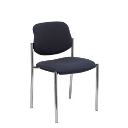 SILLA FIJA VILLALGORDO CHASIS CROMO BALI GRIS 27CRBALI600