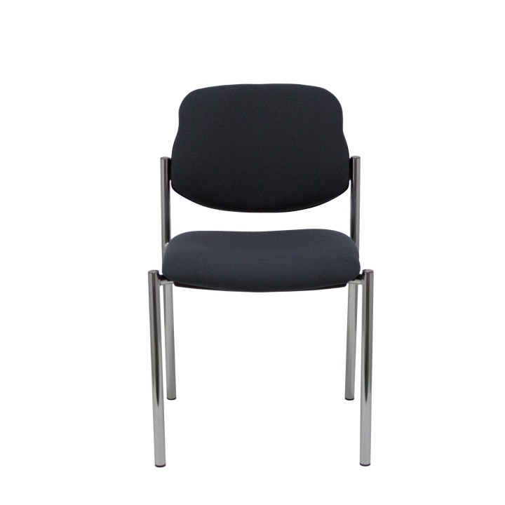 SILLA FIJA VILLALGORDO CHASIS CROMO BALI GRIS 27CRBALI600