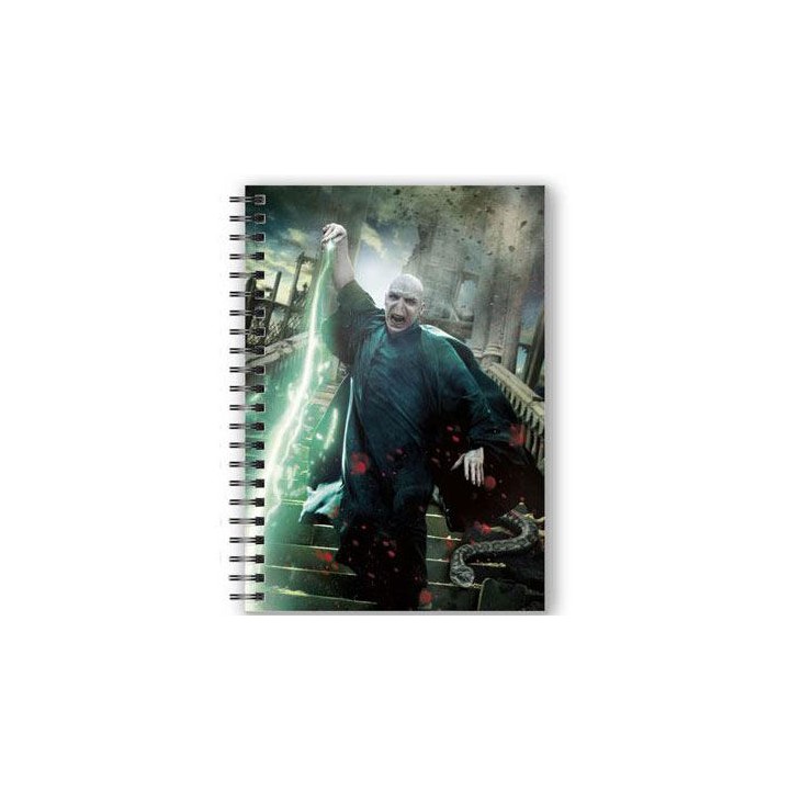 Cuaderno A5 3D Voldemort Harry Potter