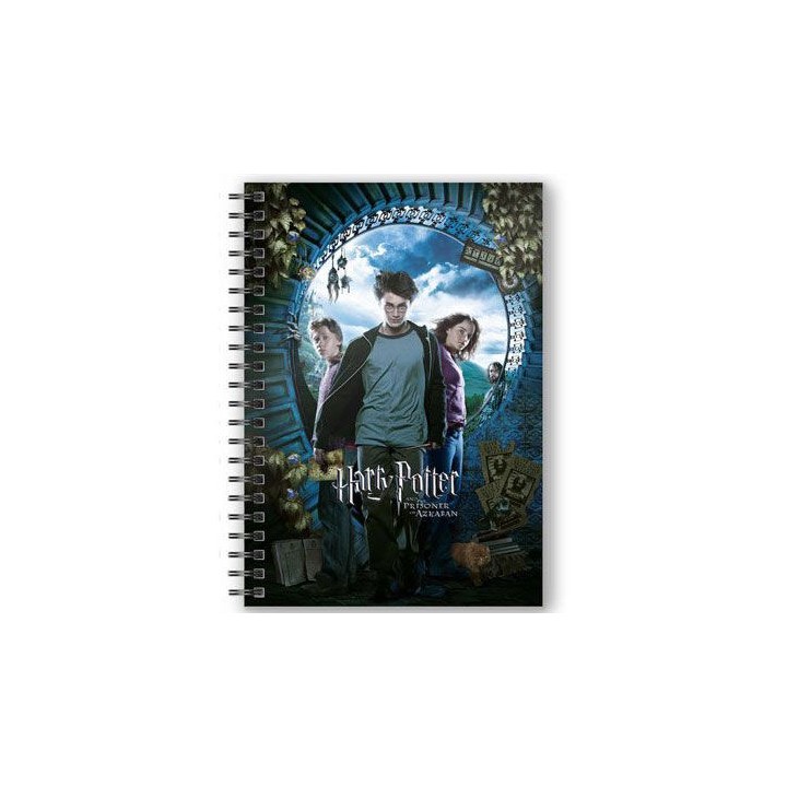Cuaderno A5 3D Harry Potter y el Prisionero de Azkaban Harry Potter