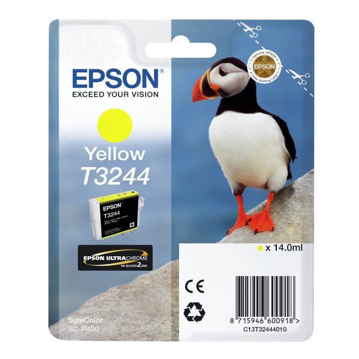 CARTUCHO EPSON T3244 AMARILLO C13T32444010