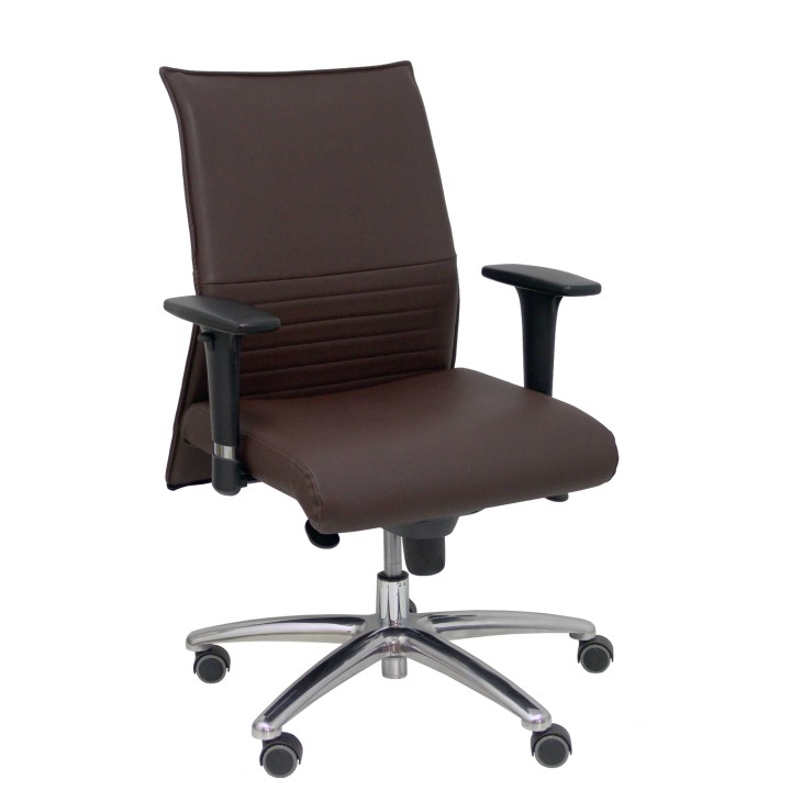 SILLON ALBACETE CONFIDENTE SIMILPIEL MARRON 207SSPMA