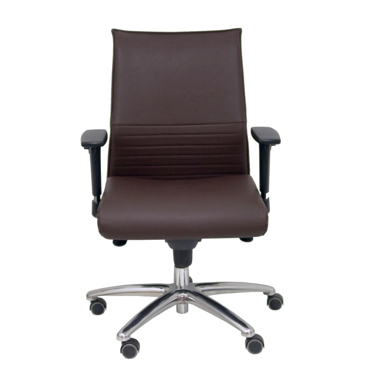 SILLON ALBACETE CONFIDENTE SIMILPIEL MARRON 207SSPMA