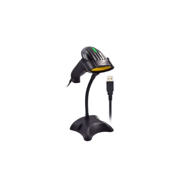 LECTOR CODIGO DE BARRAS EWENT USB NEGRO EW3410