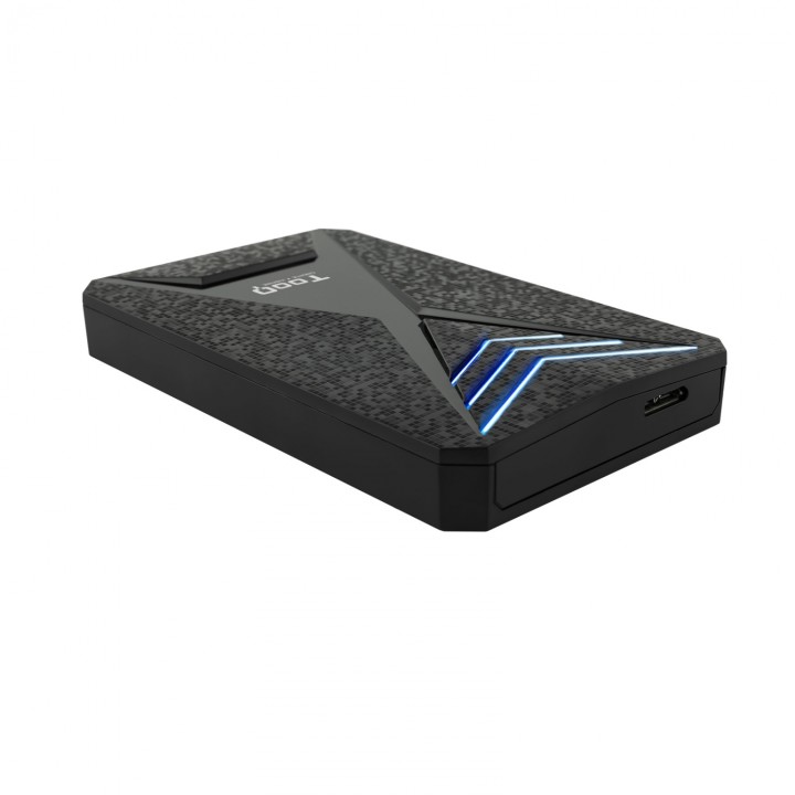 CAJA 2.5 TOOQ USB 3.1 TQE-2550BL NEGRO TQE-2550BL