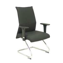 SILLON ALBACETE CONFIDENTE PATIN PIEL NEGRO 208CPPIELNE