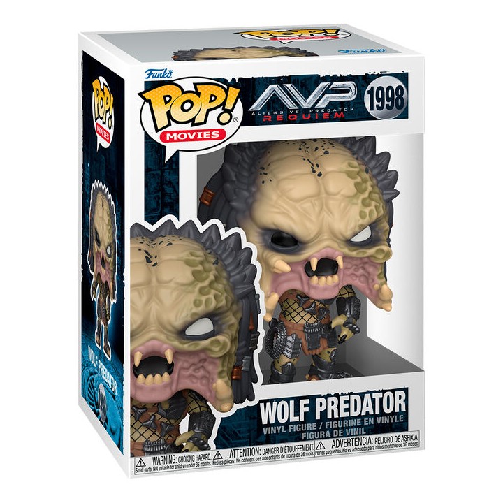 Figura POP Alien vs Predator Requiem Wolf Predator