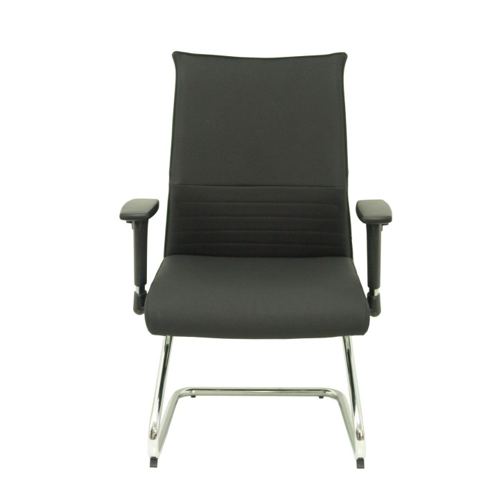 SILLON ALBACETE CONFIDENTE PATIN PIEL NEGRO 208CPPIELNE