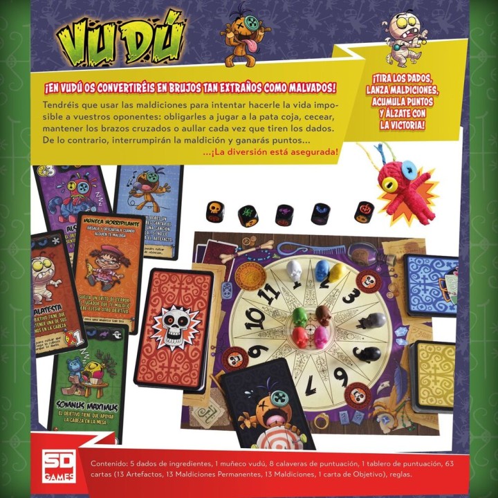 Juego de mesa Vudu español