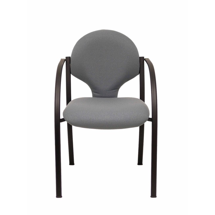 PACK 2 SILLAS HELLIN CHASIS NEGRO BALI GRIS PACK220PTNB220
