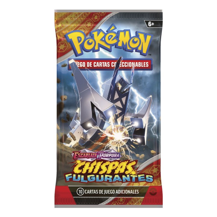 Sobre cartas Chispas Fulgurantes Pokemon español