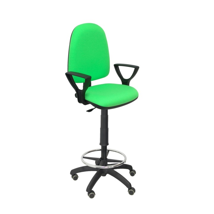 TABURETE AYNA BRAZOS FIJOS RUEDAS DE PARQUE BALI VERDE T04CPBALI22BGOLFRP
