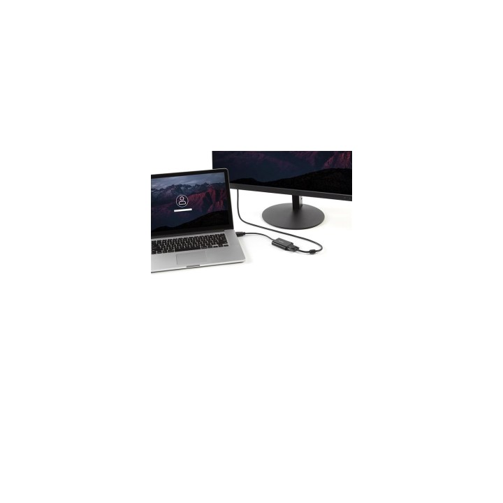 StarTech.com Cable Adaptador Externo Conversor de VÍ­deo y Audio HDMI a VGA - 1920x1200 - Negro