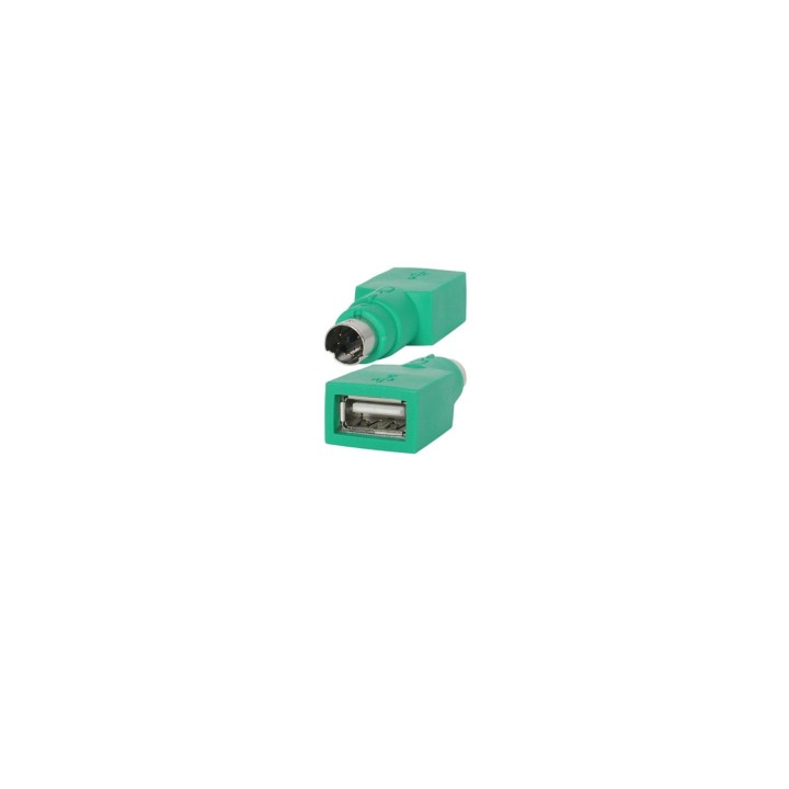 StarTech.com Adaptador de Raton USB tipo A Hembra a PS2 Macho Verde