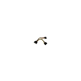 StarTech.com Cable Adaptador Bifurcador Divisor Splitter de Alimentación SATA de 0,15m - 2x Hembra