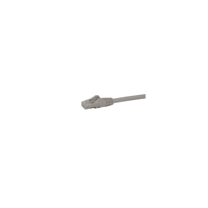 StarTech.com Cable de 2m Gris de Red Gigabit Cat6 Ethernet RJ45 sin Enganche - Snagless - N6PATC2MGR