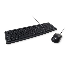 EQUIP LIFE TECLADO Y RATON USB NEGRO 245201