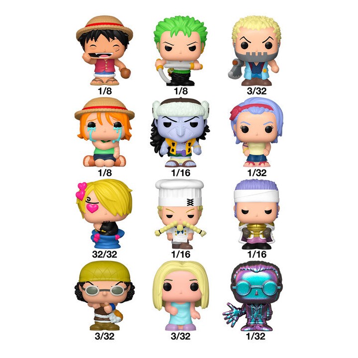 Figura Mystery Bitty POP One Piece surtido