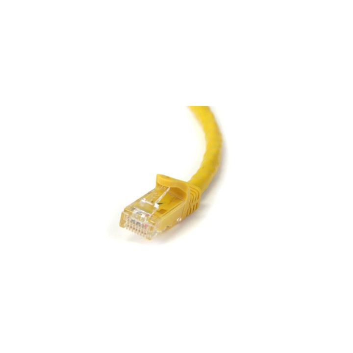 StarTech.com Cable de 1m Amarillo de Red Gigabit Cat6 Ethernet RJ45 sin Enganche - Snagless - N6PATC1MYL