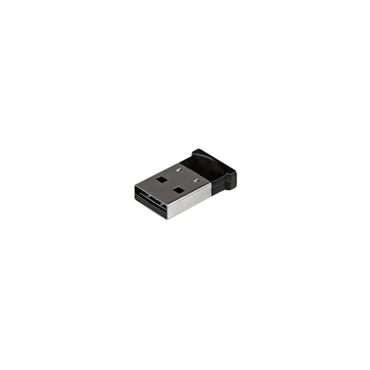 StarTech.com Micro Adaptador USB 2.0 Externo Bluetooth 4.0 EDR para Ordenador de Sobremesa o Portátil negro