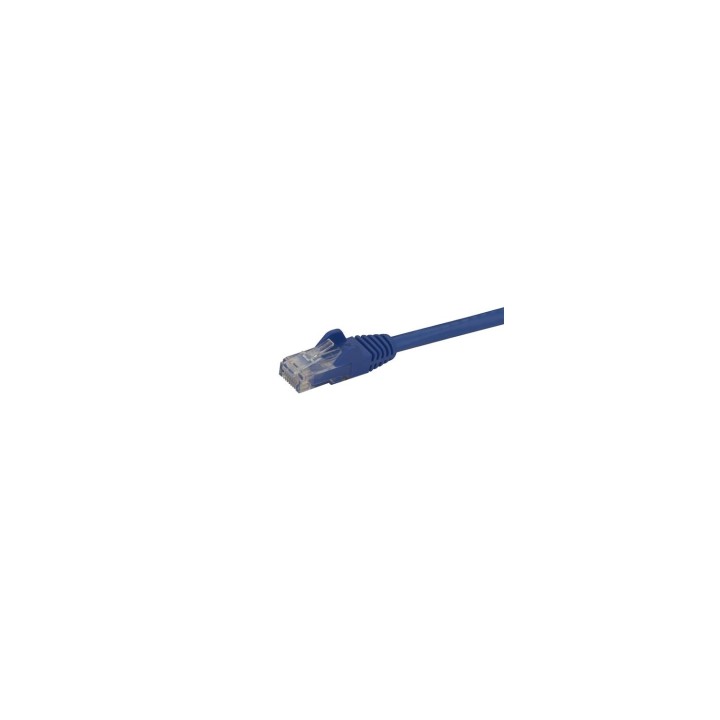 StarTech.com Cable de Red Ethernet Snagless Sin Enganches Cat 6 Gigabit 1m - Azul- N6PATC1MBL