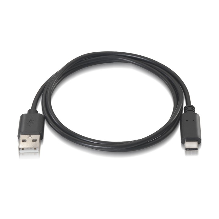 Cable aisens usb 2.0 tipo-a macho a usb tipo-c macho 3a 1m negro A107-0051
