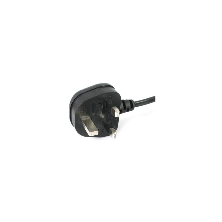StarTech.com PXTNB3SUK1M Cable de 1m de Alimentación para Ordenador Portátil - Cable Británico BS-1363 a C5 acoplador