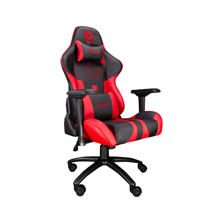 TALIUS Silla Viper Gaming Black/Red, 4D, Butterfly, Base Metal, Ruedas 60mm Nylon, Gas Clase 4