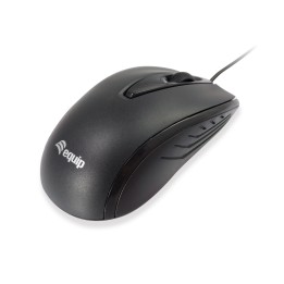 RATON EQUIP COMPACT USB OPTICO NEGRO 245107