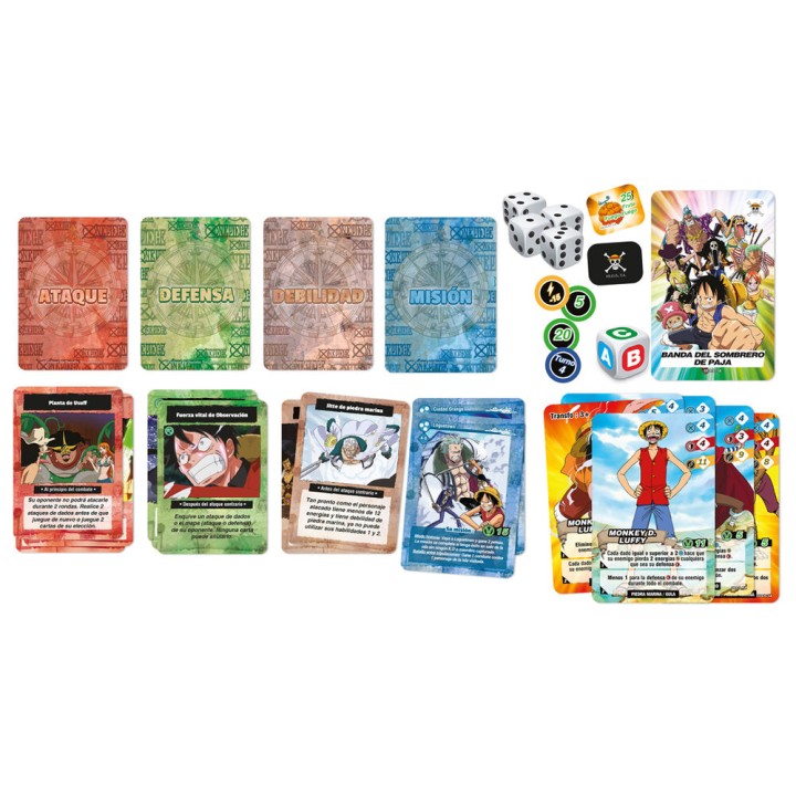 Juego de mesa Isla de Aventuras One Piece español