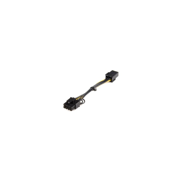 StarTech.com PCIEX68ADAP Cable adaptador de alimentación PCI Express de 6 pines a 8 pines