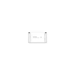 Adaptador e inyector de PoE d-link Ethernet rapido Gigabit blanco DPE-301GS