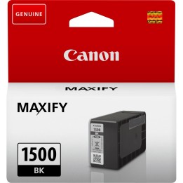 Cartucho canon PGI-1500BK original 12.4ml negro compatible segun especificaciones 9218B001