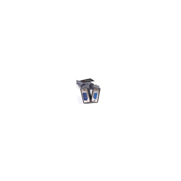 Cable prolongador adaptador vga macho a vga hembra 5m negro PHCABLEVGA5M