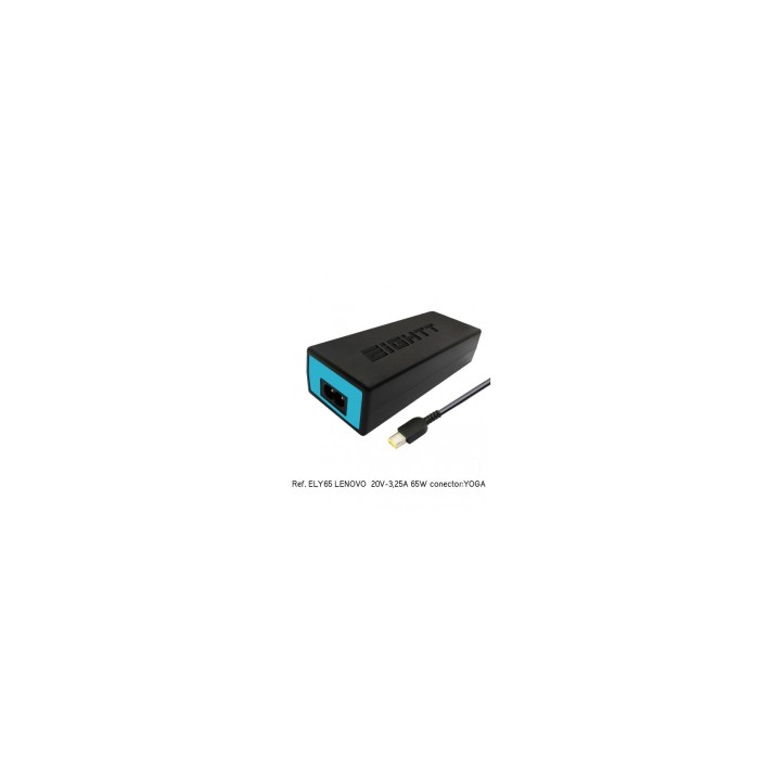 Eigthtt Cargador EspecIfico Compatible con LENOVO 20V-3,25A 65W YOGA
