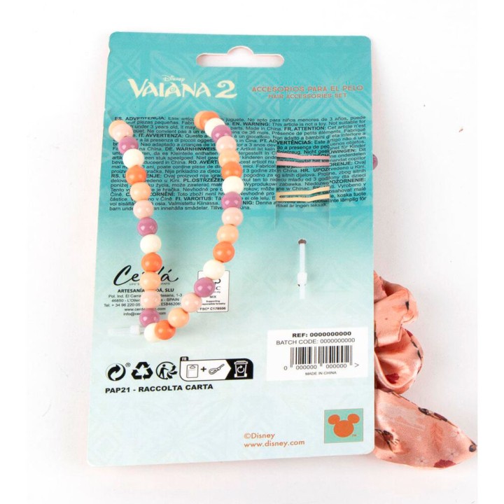 Set belleza accesorios Vaiana Moana Disney