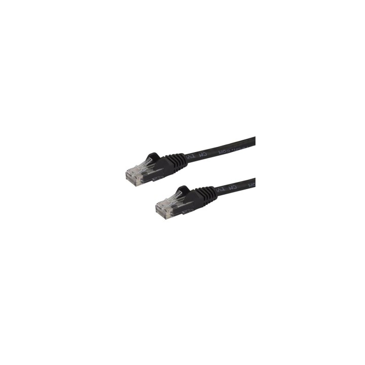 StarTech.com Cable de Red Ethernet Snagless Sin Enganches Cat 6 Gigabit 2m - Negro - N6PATC2MBK