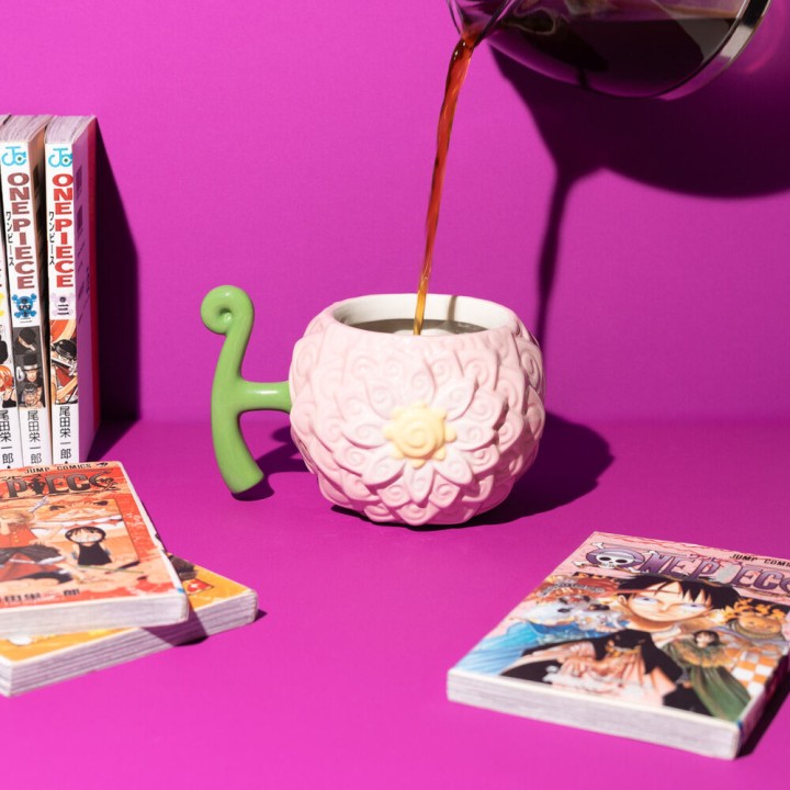 Taza 3D Fruta Flower-Flower One Piece