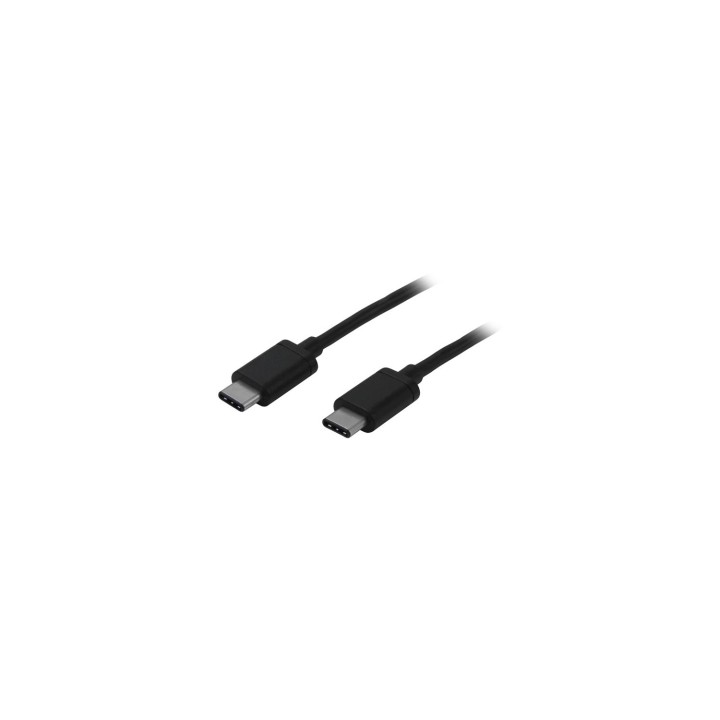 StarTech.com Cable USB-C de 2m - USB 2.0 - Macho a Macho - Negro
