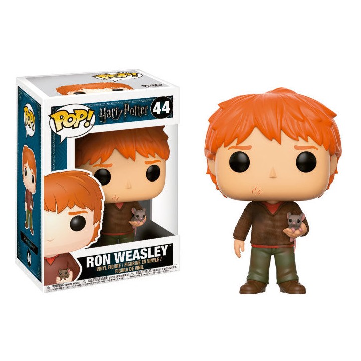 Figura POP Harry Potter Ron Weasley with Scabbers