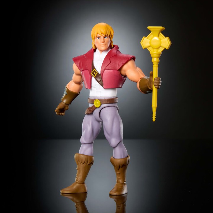 Figura Prince Adam Cartoon Collection Origins Master of the Universe 14cm