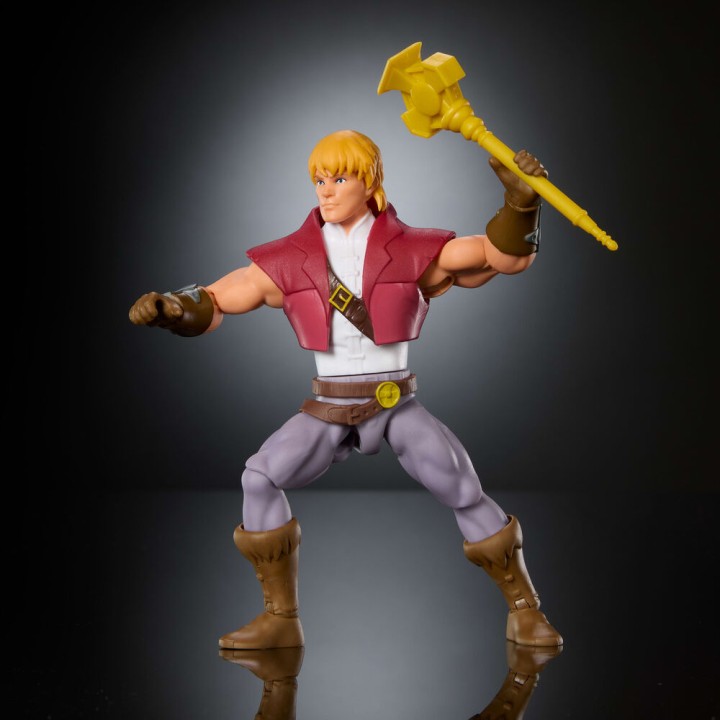 Figura Prince Adam Cartoon Collection Origins Master of the Universe 14cm